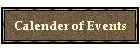 Calender of Events