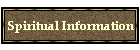 Spiritual Information